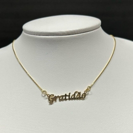 GARGANTILHA 413 - GRATIDÃO