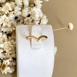 Anel Falange V Banhado a Ouro 18k Feminino